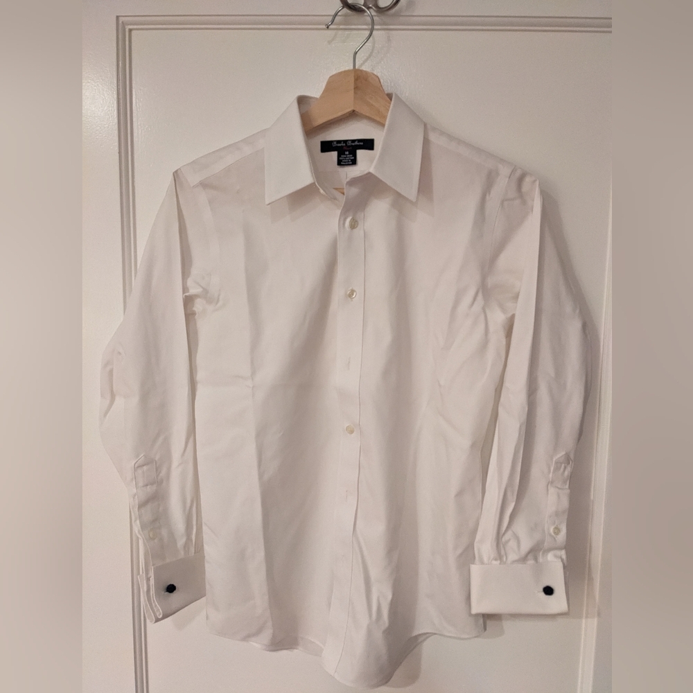 Brooks Brothers Boys White Shirt